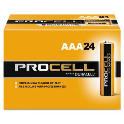 PROCELL AAA CELL BATTERY 24/PK